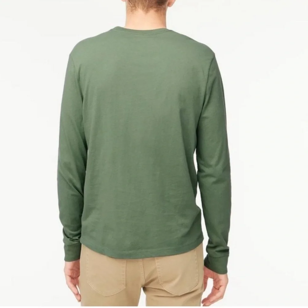 NWOT J. Crew Long sleeve jersey tee L